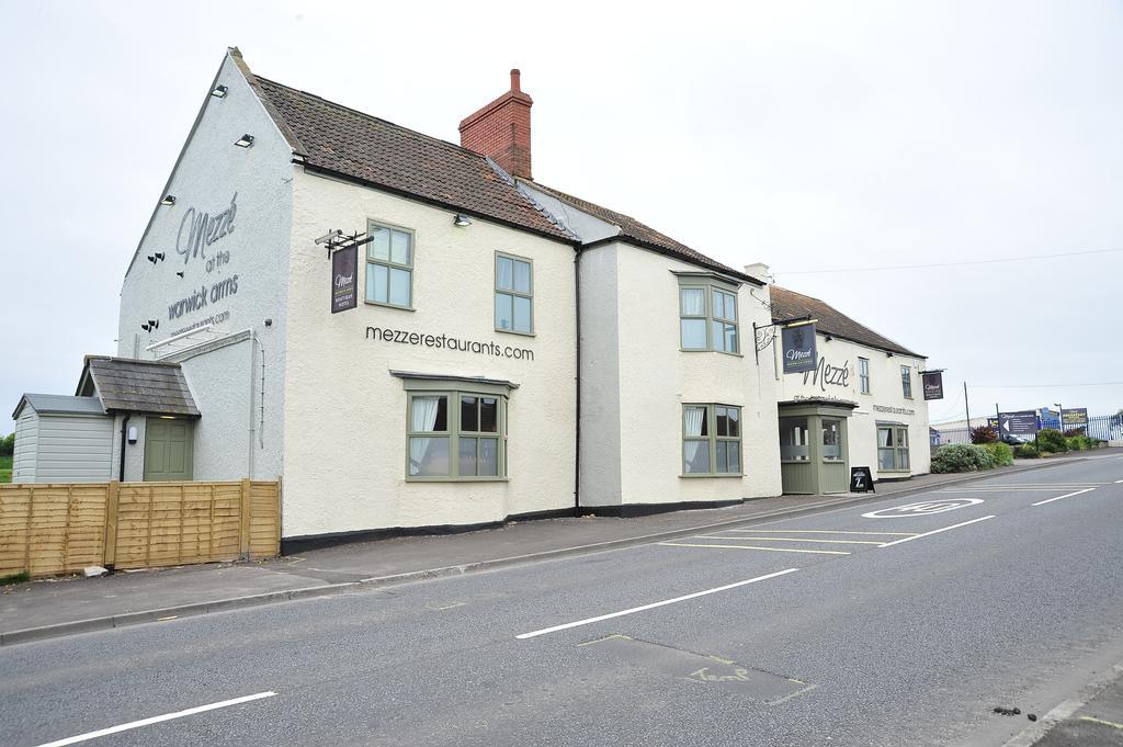 The Warwick Arms Hotell Chew Magna Exteriör bild