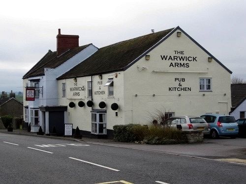 The Warwick Arms Hotell Chew Magna Exteriör bild